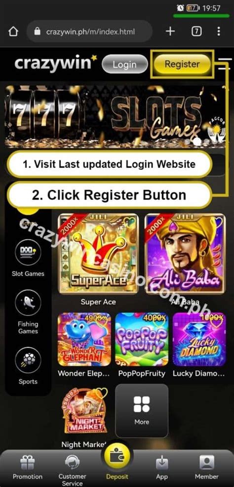 Register at Crazywin Casino for the Best Gaming Experience.